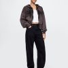 Felpa con cappuccio e zip intera VintageSoft Wedge