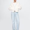 Felpa con cappuccio e zip intera VintageSoft Wedge