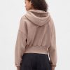 Felpa con cappuccio e zip intera VintageSoft Wedge