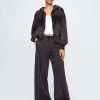 Felpa con cappuccio e zip intera VintageSoft Wedge