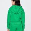 Felpa con cappuccio e zip VintageSoft Crop per bambini Felpa con cappuccio e zip VintageSoft Crop per bambini