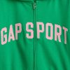 Felpa con cappuccio e zip VintageSoft Crop per bambini Felpa con cappuccio e zip VintageSoft Crop per bambini