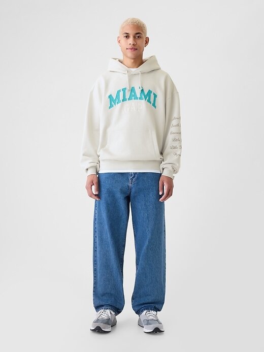 Felpa con cappuccio Gap Miami City Logo Felpa con cappuccio Gap Miami City Logo