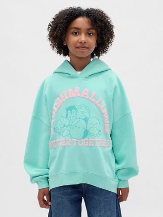 Felpa con cappuccio grafica VintageSoft per bambini