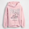 Felpa con cappuccio grafica VintageSoft per bambini Felpa con cappuccio grafica VintageSoft per bambini