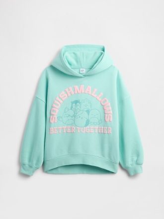 Felpa con cappuccio grafica VintageSoft per bambini