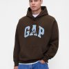 Felpa con cappuccio Heavyweight Gap Athletic Logo