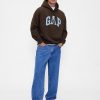 Felpa con cappuccio Heavyweight Gap Athletic Logo