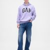 Felpa con cappuccio Heavyweight Gap Athletic Logo