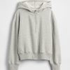 Felpa con cappuccio mezza zip VintageSoft per bambini Felpa con cappuccio mezza zip VintageSoft per bambini