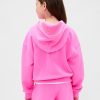 Felpa con cappuccio mezza zip VintageSoft per bambini Felpa con cappuccio mezza zip VintageSoft per bambini