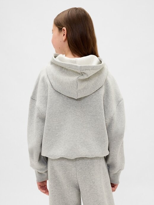 Felpa con cappuccio mezza zip VintageSoft per bambini Felpa con cappuccio mezza zip VintageSoft per bambini