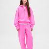 Felpa con cappuccio mezza zip VintageSoft per bambini Felpa con cappuccio mezza zip VintageSoft per bambini