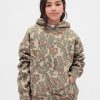 Felpa con cappuccio mimetica rilassata VintageSoft per bambini