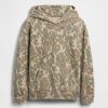 Felpa con cappuccio mimetica rilassata VintageSoft per bambini