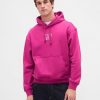 Felpa con cappuccio oversize con logo pesante Felpa con cappuccio oversize con logo pesante