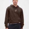 Felpa con cappuccio oversize con logo pesante Felpa con cappuccio oversize con logo pesante