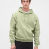 Felpa con cappuccio oversize con logo pesante Felpa con cappuccio oversize con logo pesante