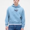 Felpa con cappuccio oversize con logo pesante Felpa con cappuccio oversize con logo pesante