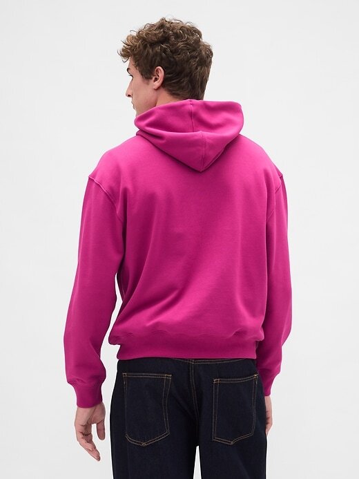 Felpa con cappuccio oversize con logo pesante Felpa con cappuccio oversize con logo pesante