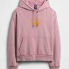 Felpa con cappuccio oversize con logo pesante Felpa con cappuccio oversize con logo pesante
