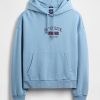 Felpa con cappuccio oversize con logo pesante Felpa con cappuccio oversize con logo pesante