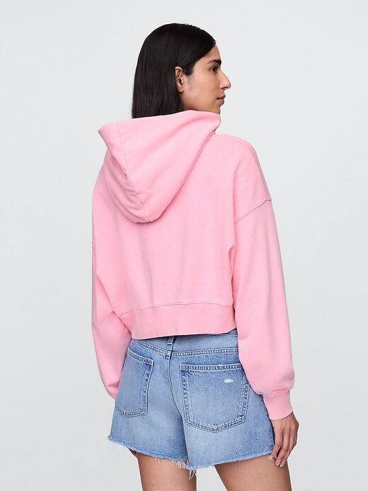 Felpa con cappuccio oversize French Terry Felpa con cappuccio oversize French Terry