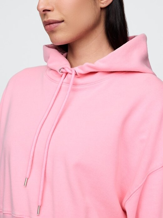 Felpa con cappuccio oversize French Terry Felpa con cappuccio oversize French Terry