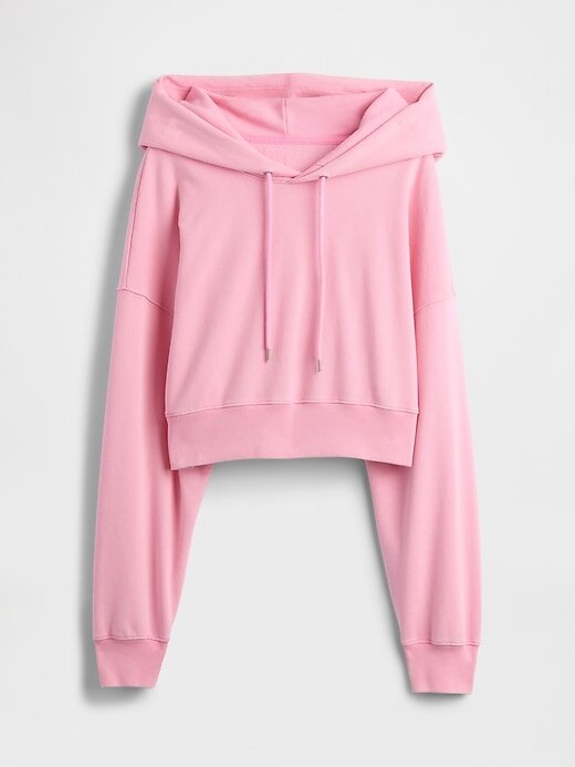 Felpa con cappuccio oversize French Terry Felpa con cappuccio oversize French Terry