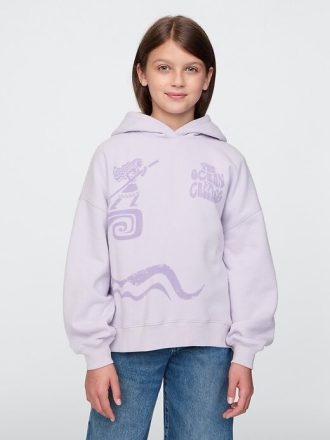 Felpa con cappuccio oversize Gap × Disney Kids VintageSoft