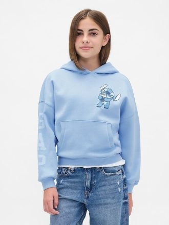 Felpa con cappuccio oversize Gap × Disney Kids VintageSoft