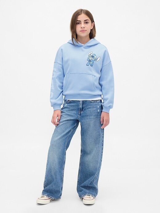 Felpa con cappuccio oversize Gap × Disney Kids VintageSoft Felpa con cappuccio oversize Gap × Disney Kids VintageSoft
