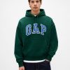 Felpa con cappuccio oversize in French Terry extra pesante con logo Felpa con cappuccio oversize in French Terry extra pesante con logo