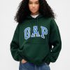 Felpa con cappuccio oversize in French Terry extra pesante con logo Felpa con cappuccio oversize in French Terry extra pesante con logo