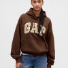 Felpa con cappuccio oversize in French Terry extra pesante con logo Felpa con cappuccio oversize in French Terry extra pesante con logo