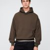 Felpa con cappuccio oversize pesante Felpa con cappuccio oversize pesante