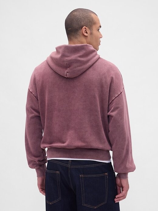 Felpa con cappuccio oversize pesante Felpa con cappuccio oversize pesante