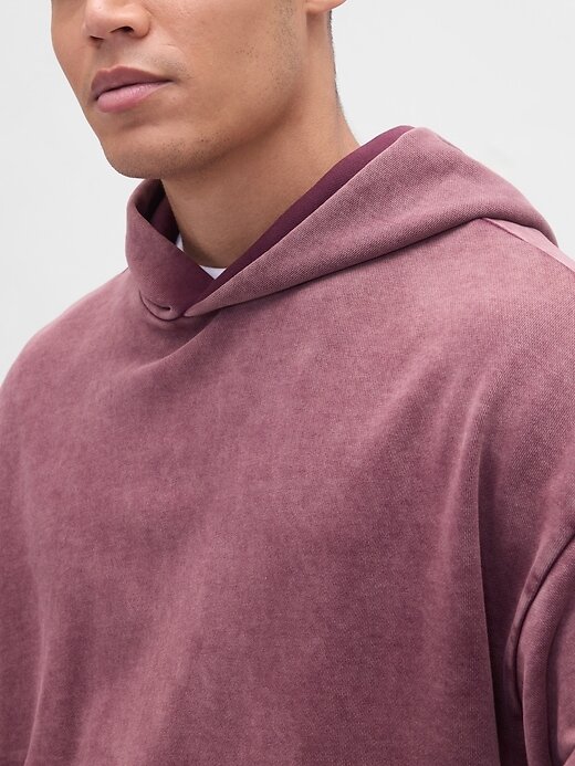 Felpa con cappuccio oversize pesante Felpa con cappuccio oversize pesante