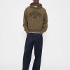 Felpa con cappuccio oversize pesante con logo Felpa con cappuccio oversize pesante con logo