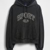 Felpa con cappuccio oversize pesante con logo Felpa con cappuccio oversize pesante con logo