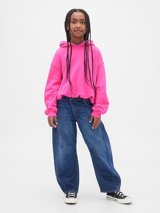Felpa con cappuccio oversize VintageSoft Bubble per bambini Felpa con cappuccio oversize VintageSoft Bubble per bambini