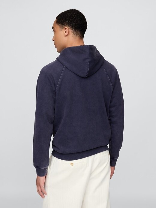 Felpa con cappuccio raglan con logo Gap × DÔEN per adulti Felpa con cappuccio raglan con logo Gap × DÔEN per adulti