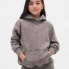 Felpa con cappuccio rilassata VintageSoft per bambini Felpa con cappuccio rilassata VintageSoft per bambini