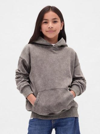 Felpa con cappuccio rilassata VintageSoft per bambini