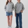 Felpa con cappuccio rilassata VintageSoft per bambini Felpa con cappuccio rilassata VintageSoft per bambini