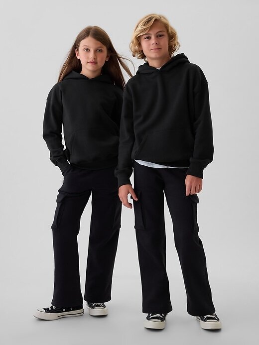 Felpa con cappuccio rilassata VintageSoft per bambini Felpa con cappuccio rilassata VintageSoft per bambini