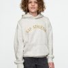 Felpa con cappuccio vintage con logo morbido per bambini Felpa con cappuccio vintage con logo morbido per bambini