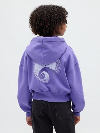 Felpa con cappuccio vintage e morbida per bambini Gap × Disney Tim Burton’s The Nightmare Before Christmas