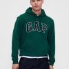Felpa con cappuccio VintageSoft Arch Logo per adulti