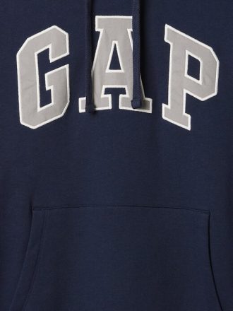 Felpa con cappuccio VintageSoft Arch Logo per adulti